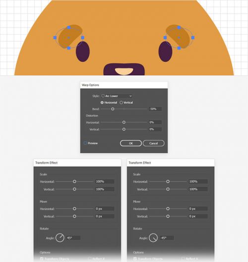 آموزش طراحی لوگوی سگ در ایلوستریتور
